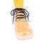 Latest arrival woman lace up boots transparent custom ankle rain boots