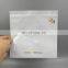 Customize printed gold clothes zipper bags aluminum foil plastic packaging