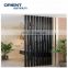 decorative room screens with black colors in aluminum living divider