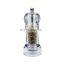 transparent acrylic grinders, refillable grinders, salt and pepper grinder mill