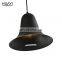 HUAYI New Product Black Color Modern Simple Style Indoor Decoration E26 60W Chandelier Pendant Light