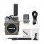 Bronze/Light Grey UHF Radio 400-470MHz 4G Dual PTT HamGeek G6 Walkie Talkie 10W 5000KM w/ Earbuds