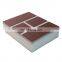 E.P Polyurethane Modular Fireproof Colorful Exterior brick wall fiber cement board