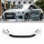 Manufacturer's original design body kit spoiler 3 pieces front shovel suitable for Audi A3 2020 2021 front bumper lip