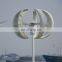 Double Blades DC 300W Vertical Wind Turbine Generator 12V 24V Red White Ball Type For Land And Marine