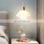 Italy Design Flower Shape Pendant Lights Home Decoration Lamps Living Room Bedroom White Decorative Ceiling Lamp