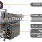 Automatic snack small potato chips small pouch packing machine with nitrogen plantain chips banana chips packing machine