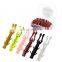 JOHNCOO 60mm 1.6g 30pcs Pesca Isca Artificial Wobblers Attractive Fish Soft Worm Soft Shrimp Fishing Lure