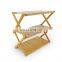 Modern wooden folding collapsible shoe rack design cabinet home display storage stand cabinets organizer shelf