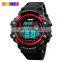 1352  binary led sports watches new skmei digital watch mens waterproof