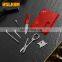 Outdoor Tool Card Combination Set Multi-function Tool Pocket Tool with Scissor Screwdriver Scale