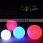 garden led ball sphere / Outdoor garden glow waterproof ball led plastic solar floating pool ball light