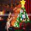 Reusable Felt Desktop Front Door Soft Tree Star Retro Personalized Christmas Ornaments Decoration