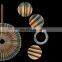 Hot Product Handwoven Bamboo Fan Wall Hanging High Quality Cheap Wholesale Vietnam Manufacturer