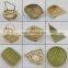 Many Design eco-friendly bamboo Platter Tray basket straw woven plate cheap wholesale Vietnam Supplier