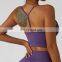 Ladies sports bra fitness workout running women custom logo gym top classic plus size solid sports bra for women