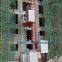 4000kg Load SC200 Two Cages Building Hoist With Interated vfd Control 0-36m Speed