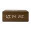 Desktop Aux Usb Connection Portable Wireless Blue Tooth BT 2 in 1 Alarm Clock Speaker