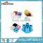 Silicone 4-Cup Shaped Ice Cube Shot Glass Freeze Mold Maker Tray summer party