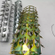 Galvanized Steel Wall Spikes Stainless Steel 316 Anti Climb Wall Spike