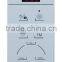 simple design shower room controller including control panel, transformer, fan, speaker.