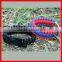 fashion 2 color gold adjustable paracord bracelet accessories
