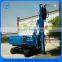 Max 6.5m Piling Depth Hydraulic Cylinder Crawler Guardrail Pile Driver/Photovoltaic Solar Spiral Pile Rig