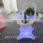 Rechargeable LED table with remote control