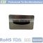 Metal rectangular tissue tin box for household articles