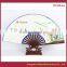 2015 Sales Advertising Gift Customized Bamboo Folding Hand Fan