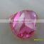 # 3 Octagon Cut Machine Cut Pink Corundum Ruby Stone