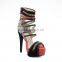 2016 New Summer Sandals Fashion Open Toe High Platform High Heel Women Shoes Fancy Sandals Lady