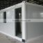 Flat pack container cabin