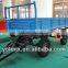 Tractor drag two wheels 3 tons farm trailers for sale