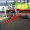 2T Europe dump trailer, tractor tipping trailer,