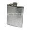 Promotional Portable PU Customized Logo Embossed Hip Flask 6oz