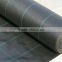 HDPE soft woven fabric for ground sheet cover black color weed mat