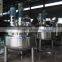 Stainless steel mixing tank with two mixers