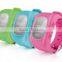 Cheapest Kids Smart Watch GPS Tracker, Smart Watch IOS with GPS+SOS+SIM+Anti-lost Children Watches