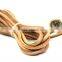 High-grade solid wood handle cowhide jump rope