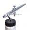 New 0.35mm Dual Action 22cc Professional Airbrush Pen for Body Painting Makeup Nail Art Drawing AS-46