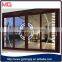 power coated aluminium triple sliding door with cheaper for balcony