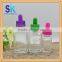 Best Selling E-liquid Dropper Bottles Square Empty Glass Bottles With Glass Dropper