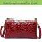 Fashionable Ladies Crocodile Skin pu Evening Bagwith Two Straps