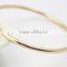 Boho Women PVD Gold Plating Thin Cuff Bangle Bracelet