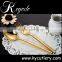 gold flatware, wholesale cutlery set, gold fork spoon and knife