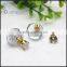 fashion jewelry zircon stud earring beads crown earings