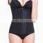 skin color black plus size waist corset underwear