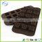 plastic silicone chocolate making mold