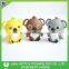 Advertising EN71 Plastic Cartoon Characters Sound Keyring